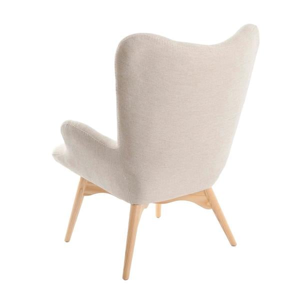Angel Cerdá Beige Fabric Armchair 5023