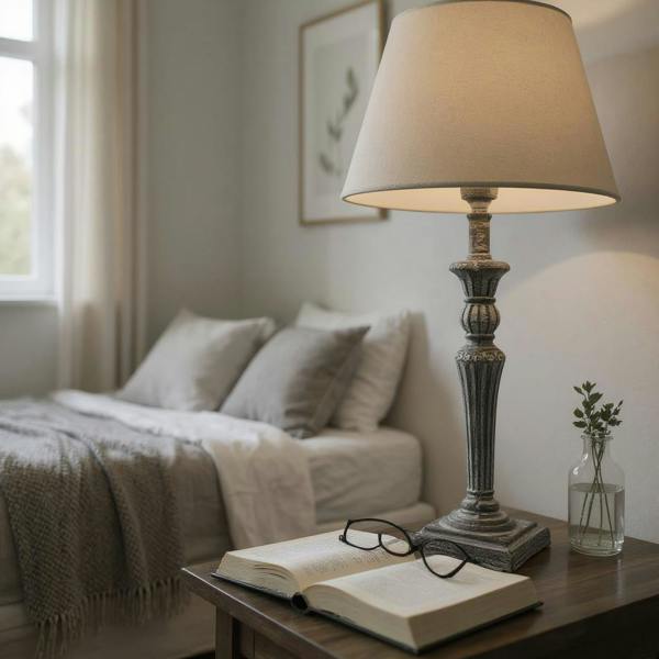 58CM LAMP AND SHADE
