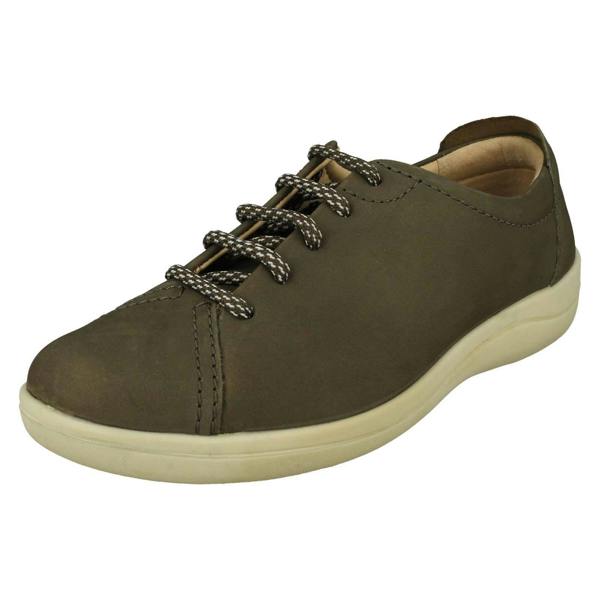 Padders Ladies Padders Lace Up Everyday Flats Galaxy 2