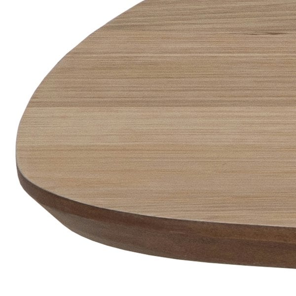 Furniture To Go Caracas Rectangular Coffee Table in Oak and Matt Black