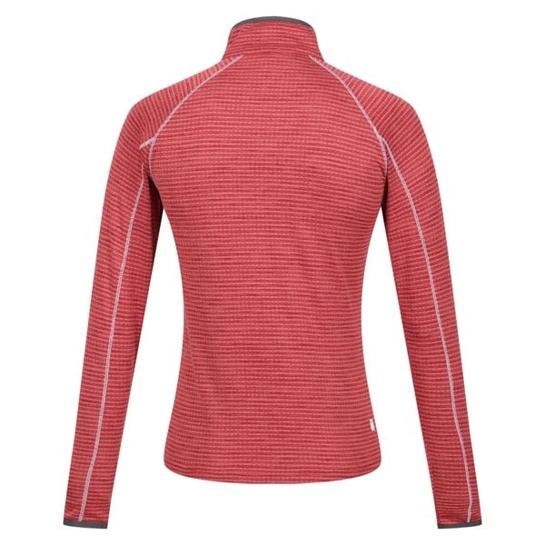 Regatta Yonder Half Zip Women's Quick Drying Running Fleece Top - Mineral Red