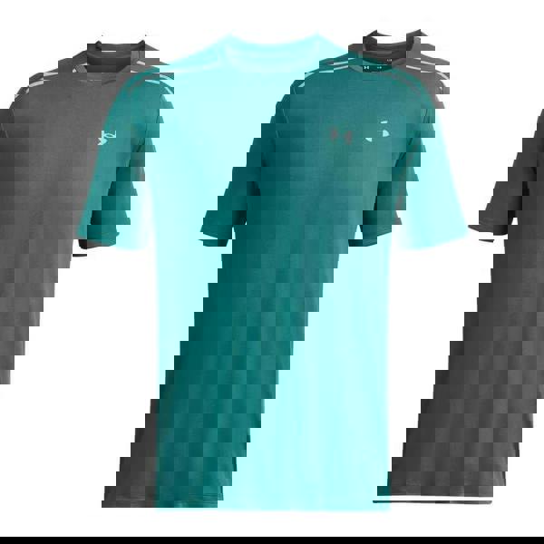 Under Armour Mens Tech Reflective T-Shirt - Dark Green