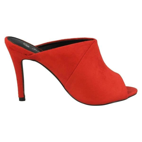 Anne Michelle Ladies Anne Michelle High Heel Mule Sandals F10763