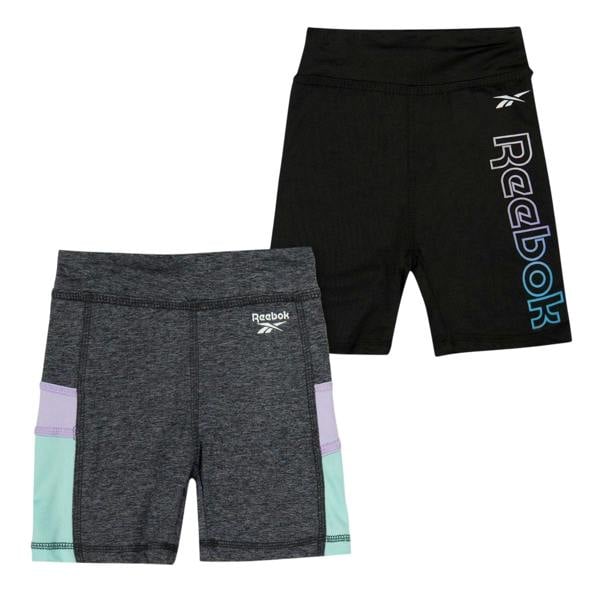 Reebok Girls Shorts (Pack of 2) - Midnight - 