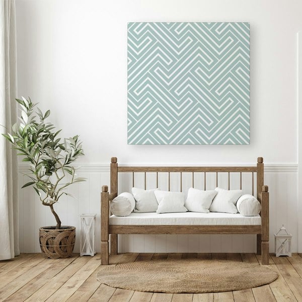 Warren Reed Geometric Modern Ornment Canvas