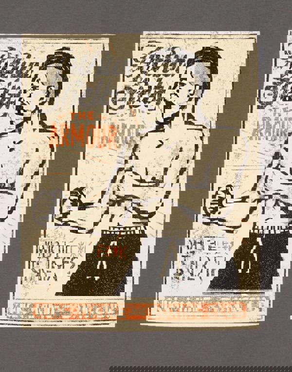 Peaky Blinders Mens Grey Arthur Shelby Short Sleeved T-Shirt