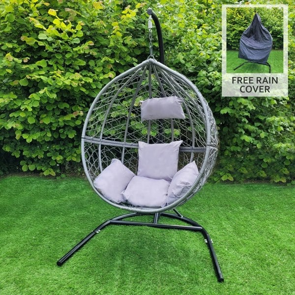 Jardi Grey Egg Chair