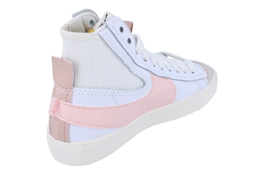 Nike Womens Blazer Mid 77 Jumbo Dq1471  101 - White Atmosphere Pink Oxford 101 - Photo 2