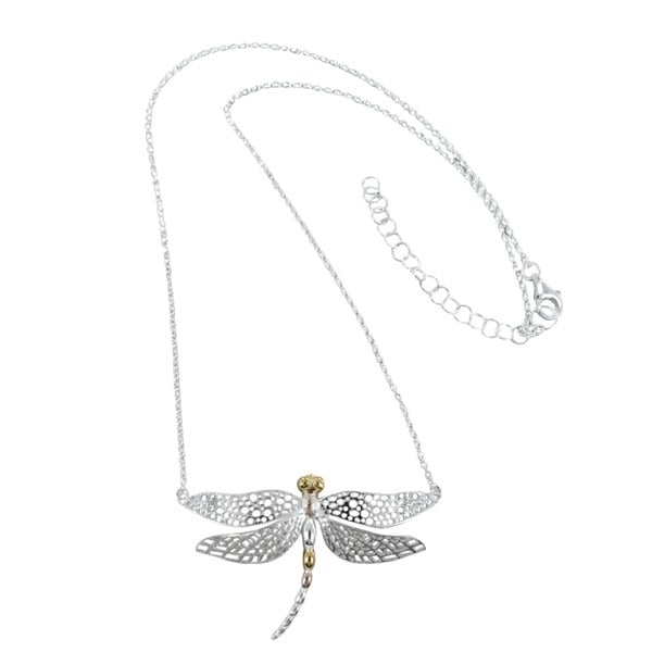 Dazzling Dragonfly Necklace - Reeves & Reeves