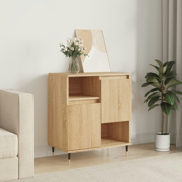 Berkfield Sideboard Sonoma Oak 60x35x70 cm Engineered Wood