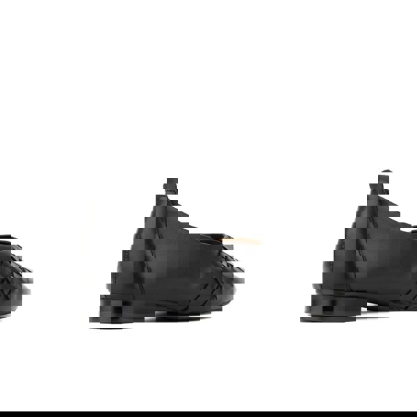 Embassy London Solenne - Black - Women's handwoven Leather Ballet Pump