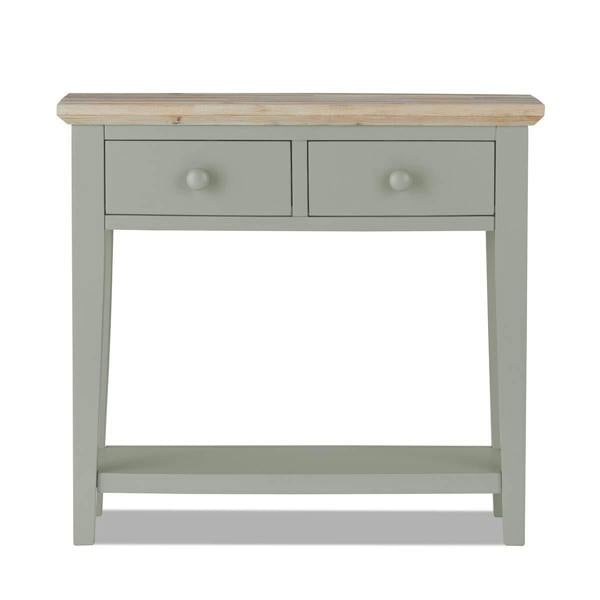Statement Furniture Florence Small Console Table with 2 Drawers and Shelf