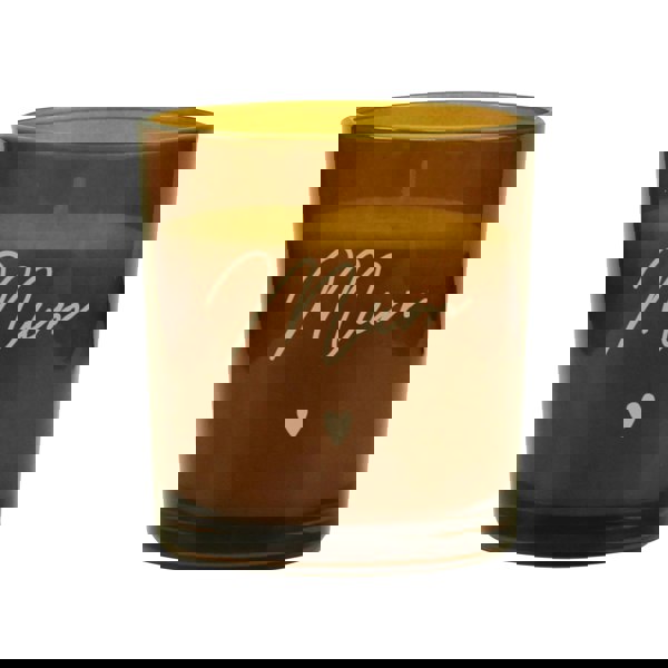 Personalised Memento Company Personalised Amber Glass Candle