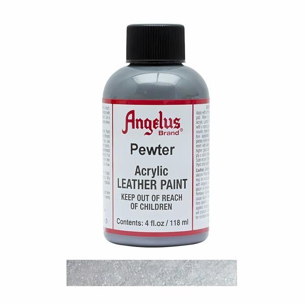Angelus Metallic Leather Paint for Sneaker Customs and Shoes 4oz