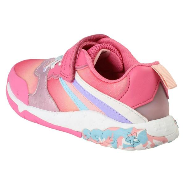 Clarks Girls Clarks Rainbow And Mermaid Tail Design Trainers Tidal Star K