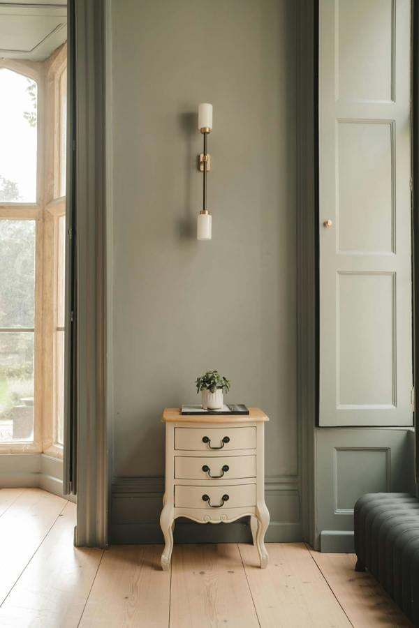 Statement Furniture Juliette Vintage Chic 3 Drawer Bedside Table