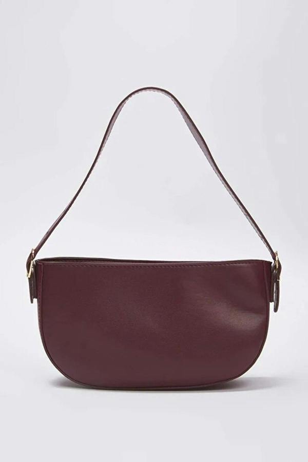 WOVCOR Women's Mini City Shoulder Bag with Buckle Detail