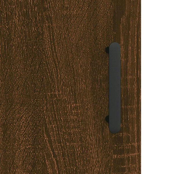 Berkfield Sideboard Brown Oak 69.5x34x90 cm Engineered Wood