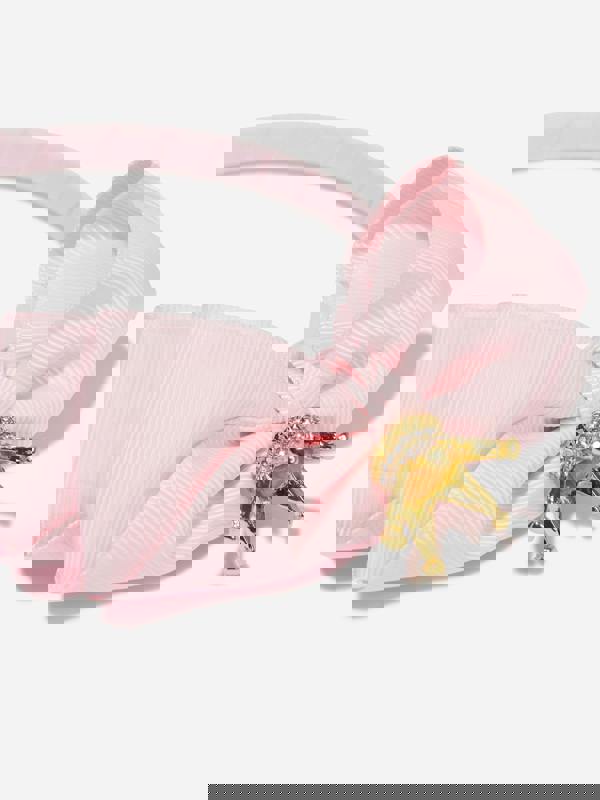 Angels Face Girls Crown Headband in Pink