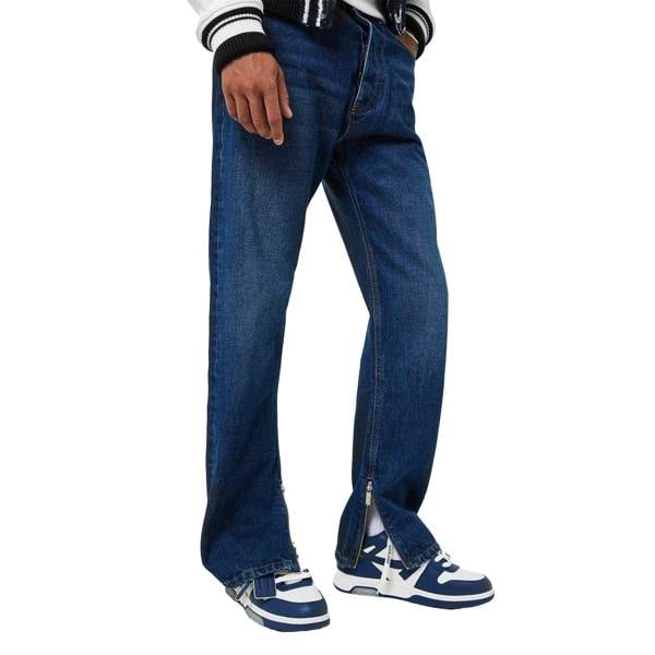 Off White Mens Cotton Denim Jeans - Blue - 