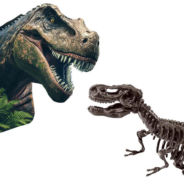 Dino SES Creative Dino and skeleton excavation 2 in 1 - T-rex