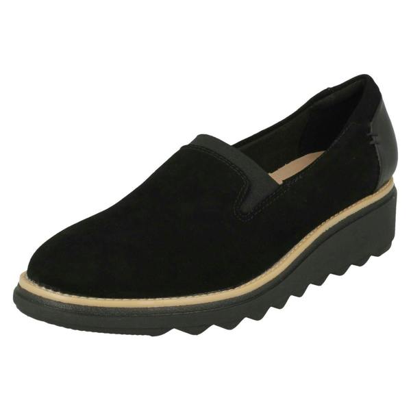 Clarks Ladies Clarks Slip On Smart Shoes - Sharon Dolly