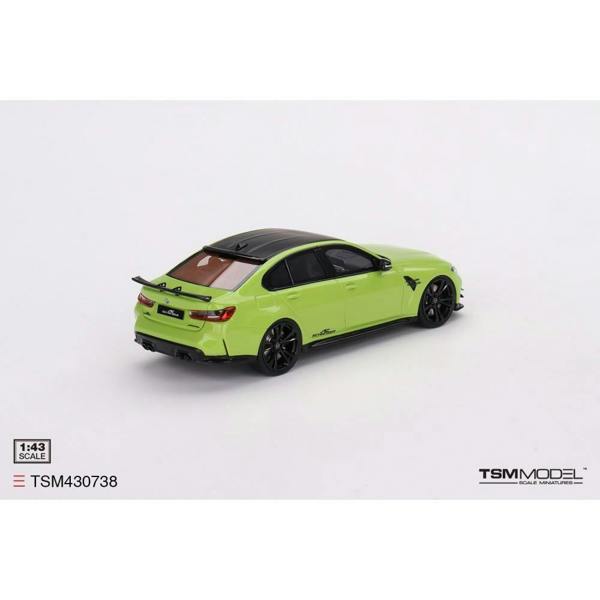 MCSlots BMW AC Schnitzer M3 Competition G80 Sao Paulo Yellow 1:43 Scale TSM430738