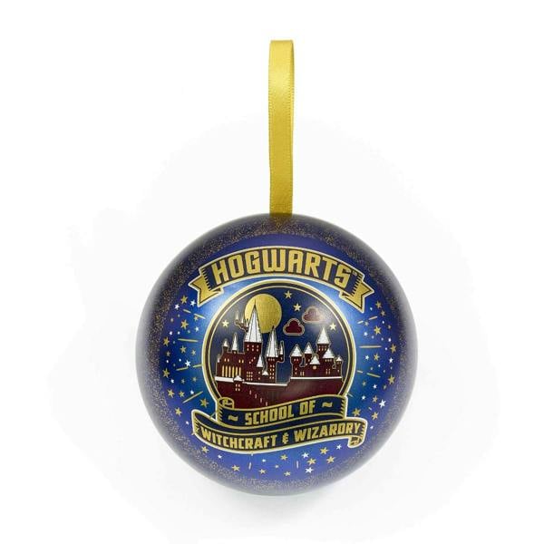 Harry Potter School of Wizardry Gift Bauble with Hogwarts Necklace 