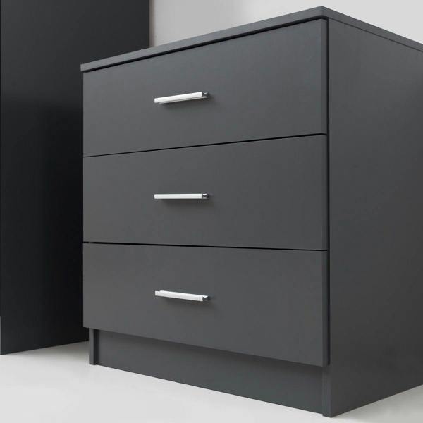 Timber Art Design Rio Costa Chest 3 Drawers Bedroom Living Room Storage