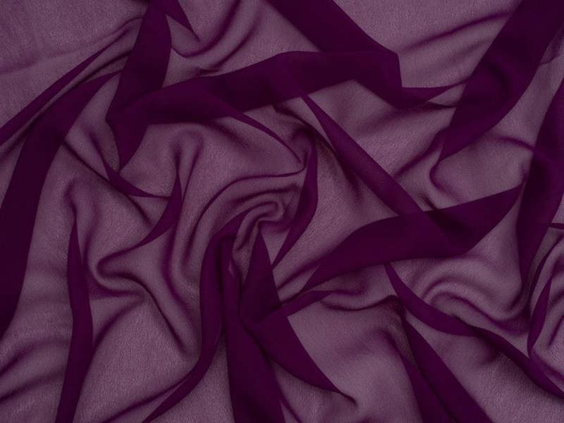 Minerva Core Range Minerva Light Sheer Chiffon Fabric - Plain Design Dressmaking Fabric, 110 cm / 44" Wide - per metre