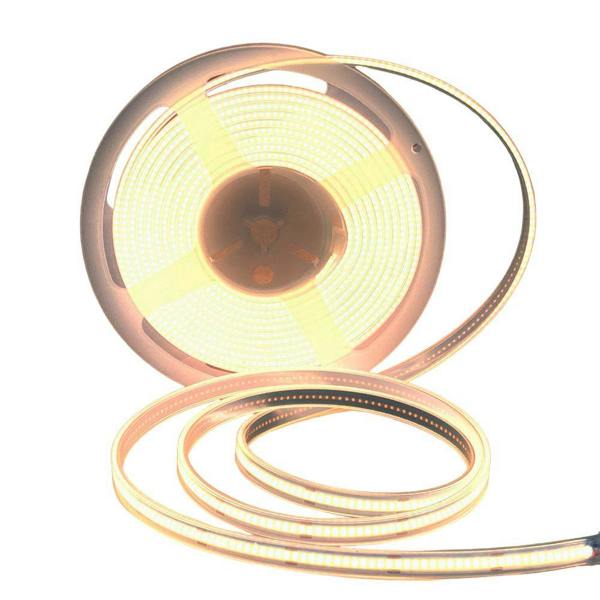 ENER-J 24V COB LED Strip Lights with 480 LEDs/M, 10W/M, 1020lm/M, CRI 90-92, 30m Roll, 4000K, IP20
