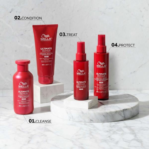 Wella Ultimate Repair Conditioner for All Types of Hair Damage 200ml - Additional 4