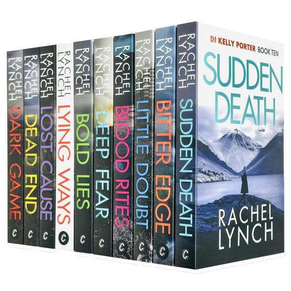 Rachel Lynch DI Kelly Porter 10 Books Collection Set – Dead End, Dark Game & Crime Thriller Mystery Collection
