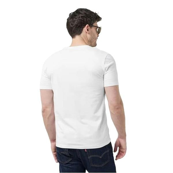 Boss Mens Spirit V Neck Slim T-Shirt (Pack of 2) - White - 