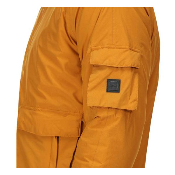 Regatta Mens Faizan Hooded Waterproof Jacket - Cathay Spice - 