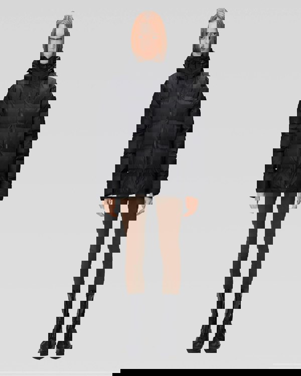 Rains Alta Unisex Puffer Jacket - 01 Black