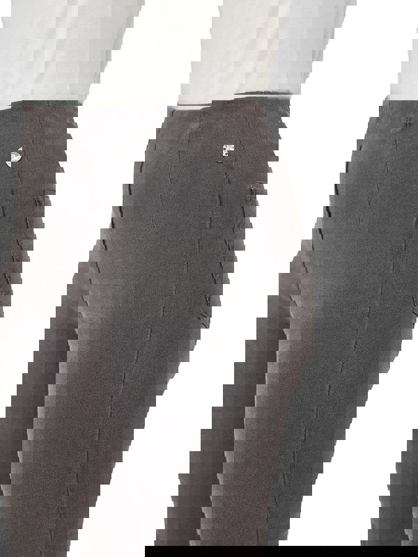 PennyPlain Wide Cropped Jegging - Pewter Wash