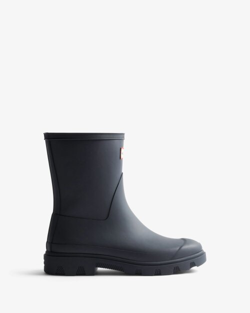 Hunter Unisex Downpour Short Boot - Navy