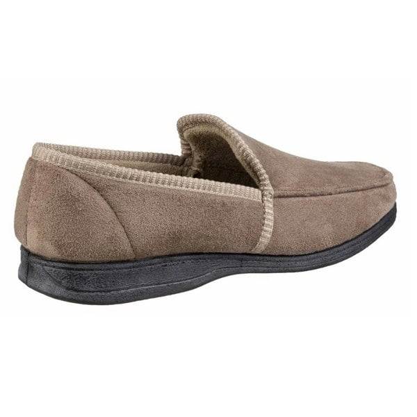 Fleet & Foster Mens Dakis Slip On Slipper - Beige