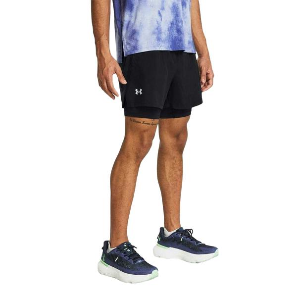 Under Armour Mens Launch Running Shorts - Black - 