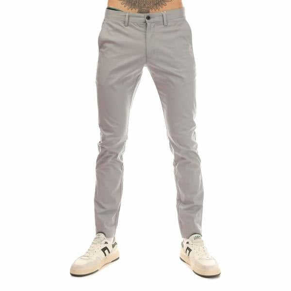 Gant Mens Hallden Chinos - Grey - 