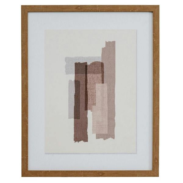 Hill Interiors Terran Artwork Framed Art Print - Multicoloured - 