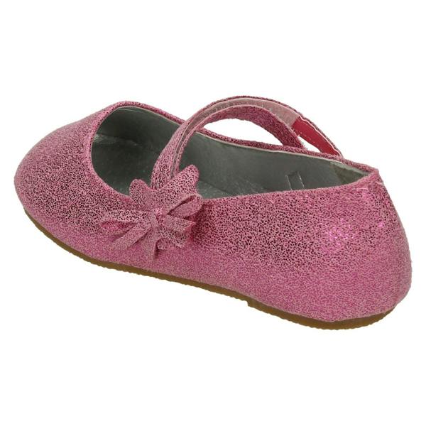 Cutie Girls Cutie Flat Shoes with Bow Detail