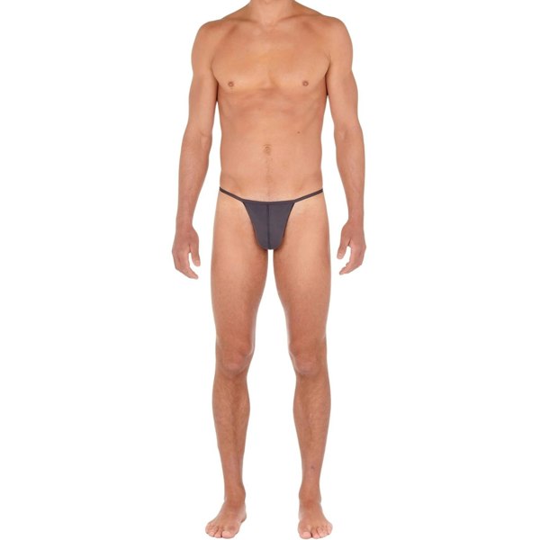 Hom Plume Ultra-light G-String, Anthracite Grey