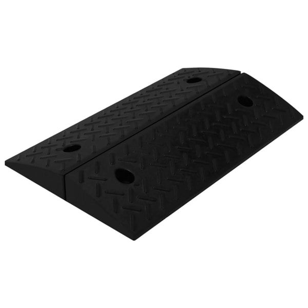 Berkfield Kerb Ramps 2 pcs 50x17.5x5 cm Rubber