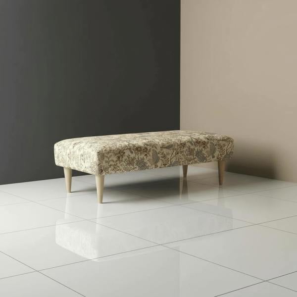 Premium Patterned Lid Coffee Table Ottoman – Multi - Functional Luxury Storage Bench - ISTOOLS