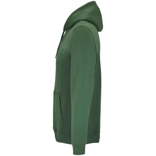 SOLS Snake Unisex Hooded Sweatshirt / Hoodie - Bottle Green
