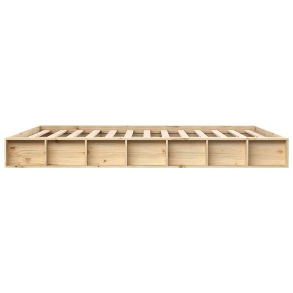Berkfield Bed Frame 150x200 cm King Size Solid Wood