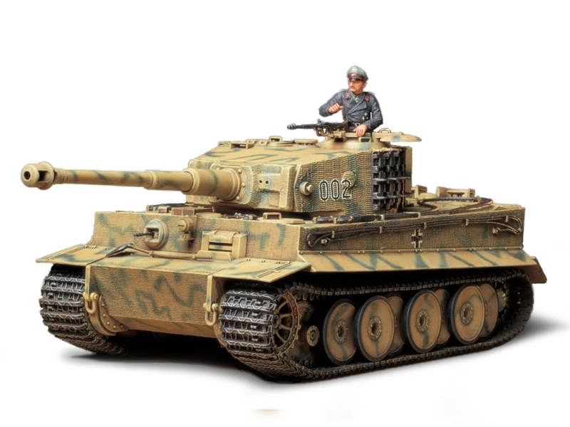 Tamiya German Tiger I Mid Production (1:35 Scale)
