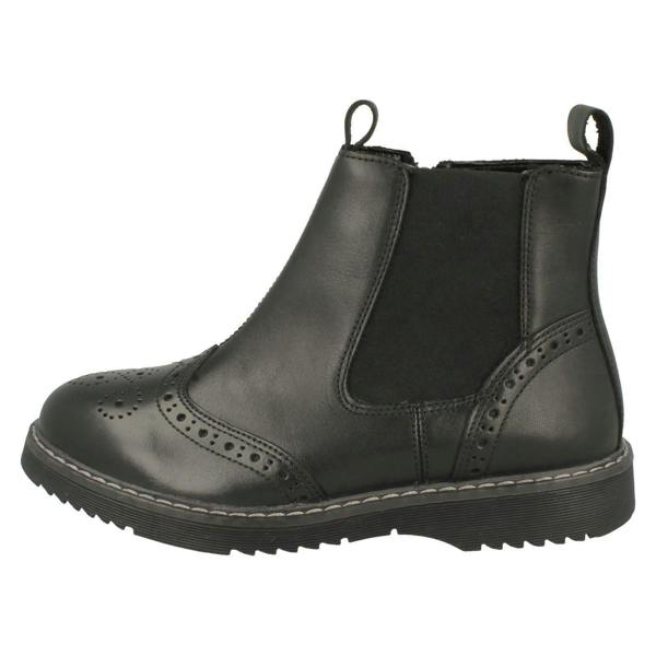 Start-rite Girls Angry Angels By Startrite Brogue Detailed Ankle Boots Revolution